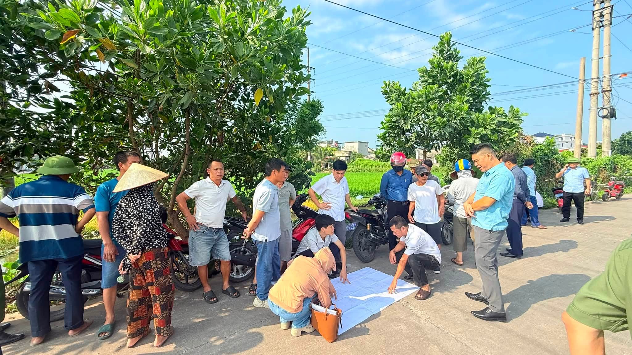 Xã Đông Hưng triển khai làm việc, tháo gỡ vướng mắc trong công tác kiểm đếm GPMB Dự án khu dân cư Đông Hợp